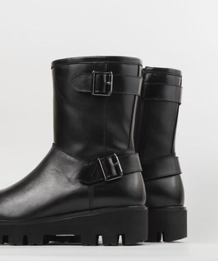 BONTRE 【BONTRE/ボントレ】エンジニアミドルブーツ/41701-UA ブラック