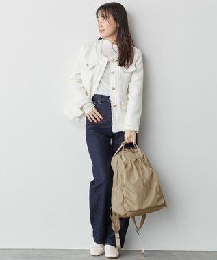 TOPKAPI 【TREASURE TOPKAPI】ドローストリング リュック / バッグパック ベージュ