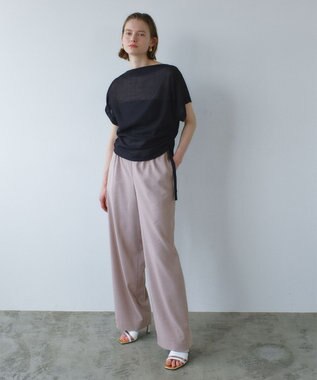 BEIGE， LIATRIS / ドロスト ドルマンブラウス Black