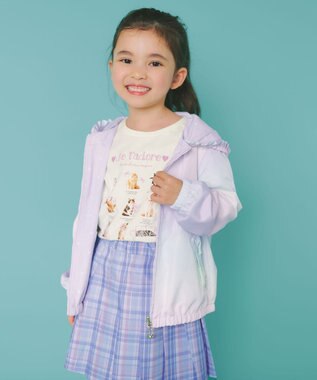 ANY KIDS 【綿100%】ネコアソート 長袖Tシャツ エクリュ