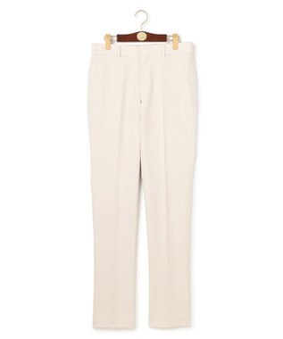 J.PRESS MEN 【ストレッチ性 / 洗える / 接触冷感】エレガントラミーコンフォート スラックス アイボリー系