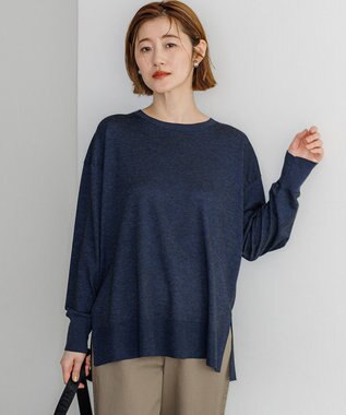 23区 L オータムシャイニー リラクシー ニット
