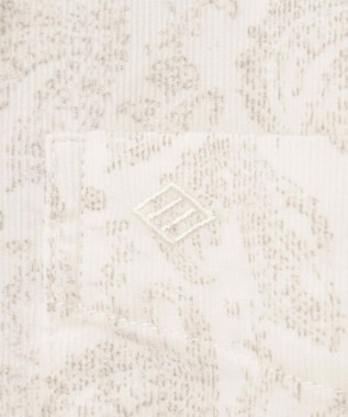 JOSEPH ABBOUD 【ソフトな着心地】ペイズリー柄 コーデュロイシャツ ホワイト系6