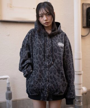 WEGO 【ユニセックス着用ITEM】ワーカーズフードブルゾン 柄2