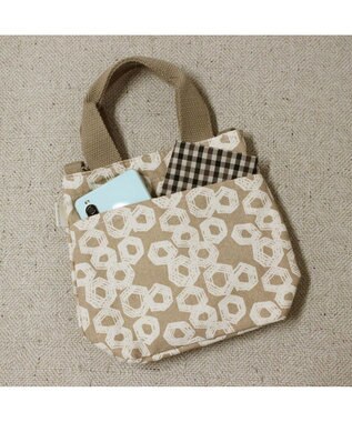 ROOTOTE 0667【直営店限定:ミニショルダー】ベビールー.ミニマルシェ-A 05：ベージュ