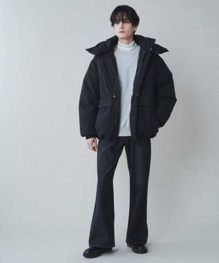 WEGO SORONA（R）　ミリタリーパテッドブルゾン ブラック