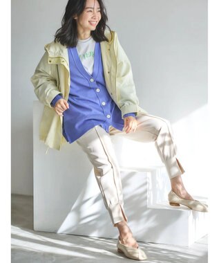 Green Parks 花粉防止　フーデッドブルゾン Yellow