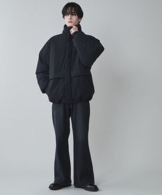 WEGO SORONA（R）　ミリタリーパテッドブルゾン ブラック