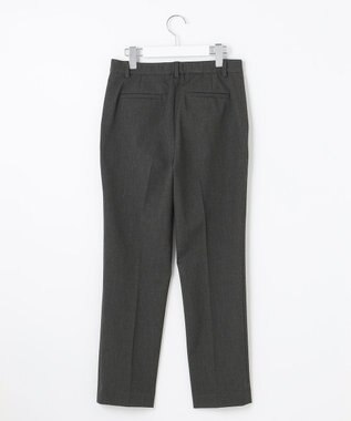 J.PRESS LADIES 【洗える】アルガンシルク テーパード パンツ グレー系