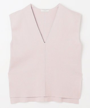 ANY 【洗濯機可】Ｖネックニットベスト サンドベージュ