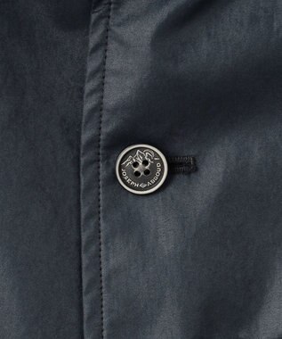 JOSEPH ABBOUD MOUNTAIN 【ストレッチ】ヴィンテージワックスストレッチアウトドア ブルゾン ネイビー系