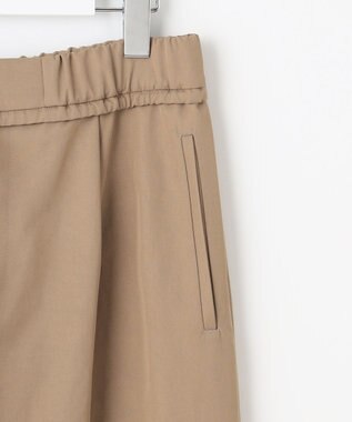 自由区 【カトリエムブーケ】Pantalon large ワイドストレートパンツ キャメル