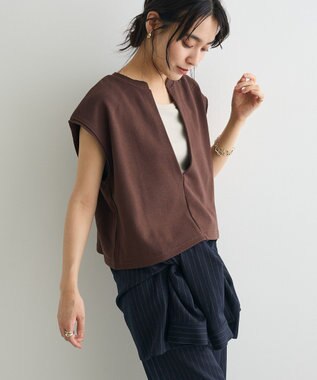 CRAFT STANDARD BOUTIQUE 裏毛深Ｖベスト