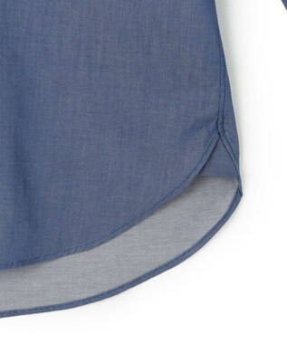 J.PRESS MEN 【WEB・一部店舗限定】オーガニックコットンデニム シャツ/B.D. サックスブルー系