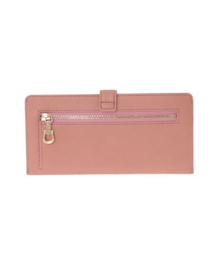 genten 【福財布】アルモニア 薄マチ長財布 モーブピンク