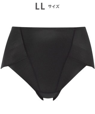 Wing 美尻も叶える補整ショーツ 【Pパンツ】 はきこみ丈ふかめ KJ4200 ウイング／ワコール ブラック