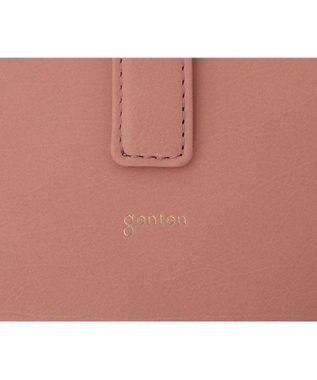genten 【福財布】アルモニア 薄マチ長財布 モーブピンク