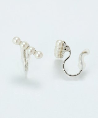 Phoebe 【痛くないシリーズ/金属アレルギー対応】バランスパールライトフィットイヤリング　シルバー シルバー