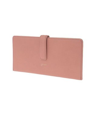 genten 【福財布】アルモニア 薄マチ長財布 モーブピンク