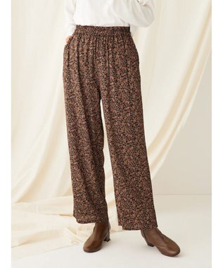 CRAFT STANDARD BOUTIQUE レーヨンイージーパンツ Flower