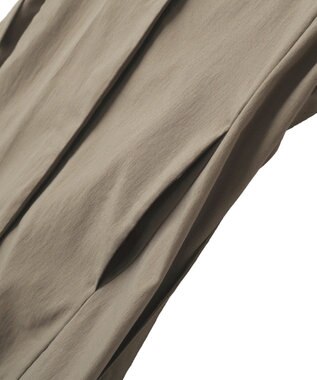 YECCA VECCA ドライタッチウエストベルトジレ Dark Beige