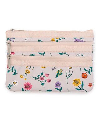 LeSportsac 3ZIP COSMETIC/トスドワイルドフラワーズ