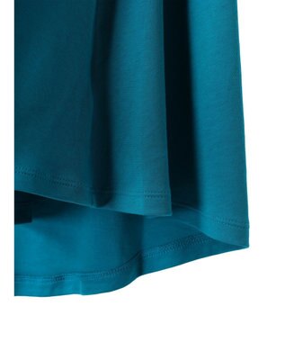 AMERICAN HOLIC 接触冷感フレンチスリーブカットチュニック Turquoise Blue