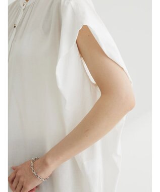 Green Parks ・ＥＬＥＮＣＡＲＥ　ＤＵＥバンドカラーノースリチュニック Off White