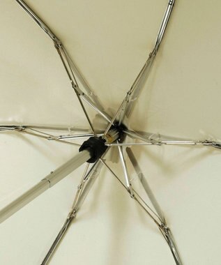 MOONBAT 【UVカット/コンパクト】ポール & ジョー (PAUL & JOE ACCESSOIRES) 折りたたみ雨傘 クリザンテーム ベージュ