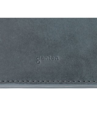 genten コルサ 二つ折り財布 ブルーグレー