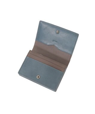 genten コルサ 二つ折り財布 ブルーグレー