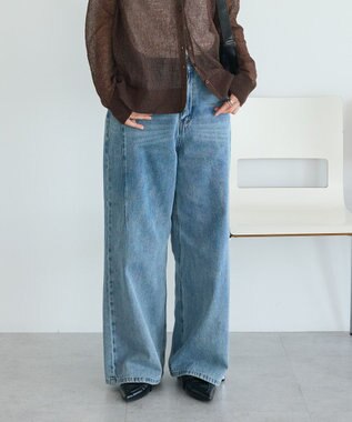 CRAFT STANDARD BOUTIQUE ストレートワイドデニムパンツ