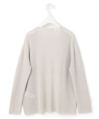 ICB L 【洗える】 コットンアセテート カーディガン トープ系