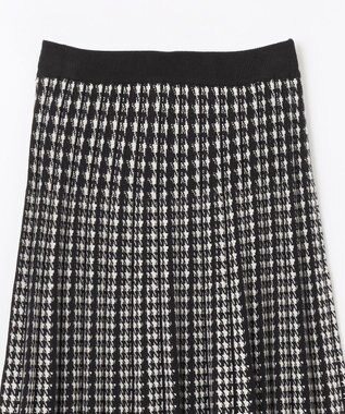 ANY L 【ウエストゴム/洗濯機可能】ハンドトゥースセットアップ ブラック×オフ