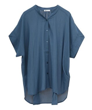 CRAFT STANDARD BOUTIQUE ヴィンテージボイルミルフィーユチュニック Blue