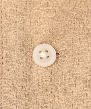 J.PRESS MEN 【WEB・一部店舗限定】リネンライク オープンカラーシャツ ベージュ系