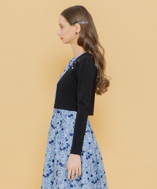 TOCCA 【洗える！】DAFFODIL BOLERO ボレロ ブラック系
