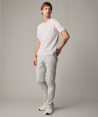 JOSEPH ABBOUD 【オーガニックコットン使用・日本製】JOEコットンサッカークルーネック Tシャツ ピンク系