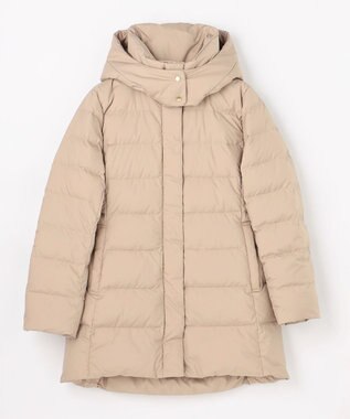 ANY L 【フード取り外し可能】楽映えリッチロング丈ダウン ベージュ