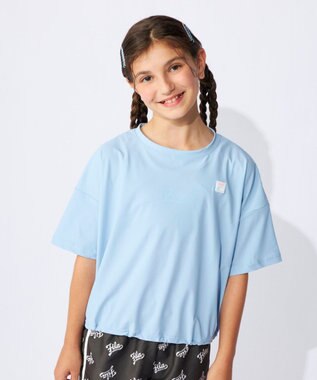 OP／FILA 【FILA】Tシャツ付きセパレート 3点セット水着 サックス