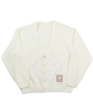 Mother garden しろたん ホワイトカーディガン ユニセックス オフホワイト