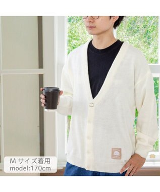 Mother garden しろたん ホワイトカーディガン ユニセックス オフホワイト