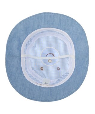 MIKI HOUSE HOT BISCUITS 【46-52cm】顔ドン クロッシェ(帽子) ブルー