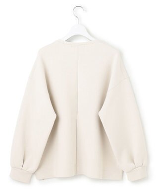 23区 S 【VERY掲載/洗える】コットンエアーダンボール サイドジップ カットソー ベージュ系