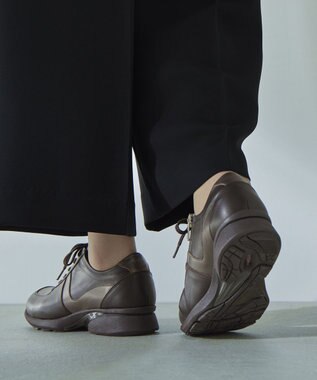 ASICS WALKING ペダラ レディース スニーカー ブラウン系