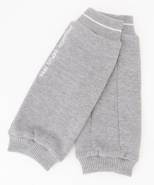 23区GOLF 防風機能付きの裏地で足元あたたか【WOMEN】ニット レッグウォーマー ライトグレー系