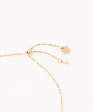 J.PRESS LADIES 【リバーシブル】エポバー ネックレス ケシゴールド×ベージュ系