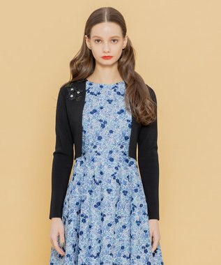 TOCCA 【洗える！】DAFFODIL BOLERO ボレロ ブラック系