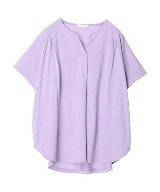 Green Parks 冷っとすずやか　フレンチスリーブスキッパー Purple