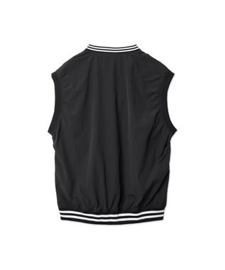 WEGO ナイロンVネックベスト ブラック